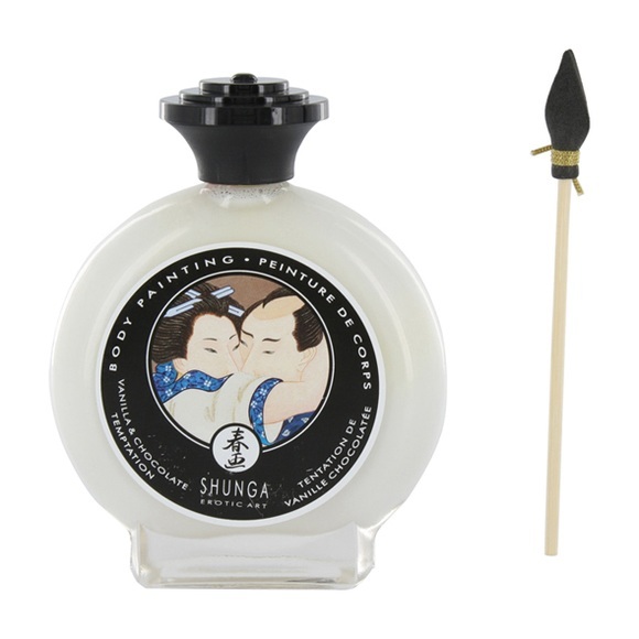 Shunga Erotic Art - Körperfarbe Vanilla & Chocolate - 100 ml