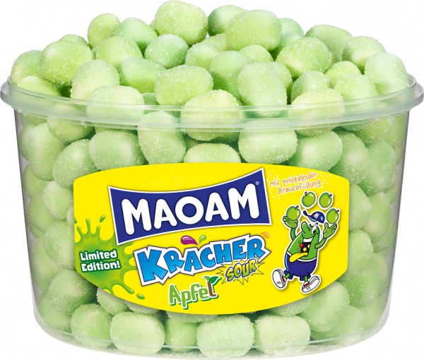 Haribo Maoam Kracher Apfel sour, 265 Stück