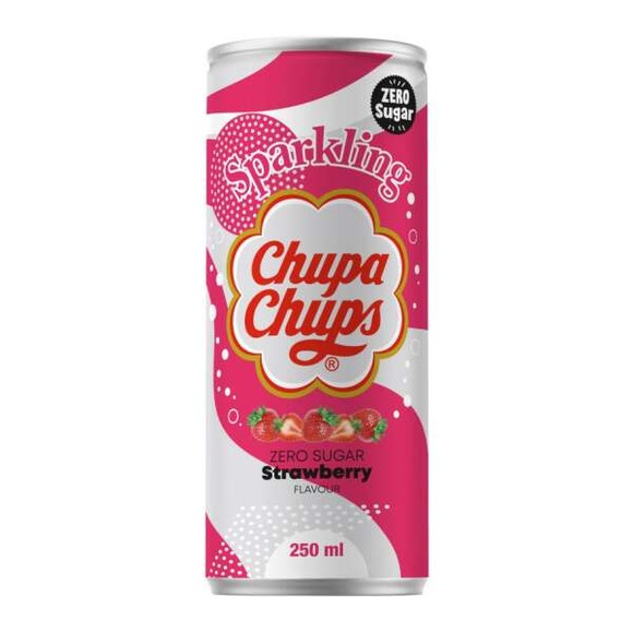 Chupa Chups ZERO Strawberry Dose 250ml
