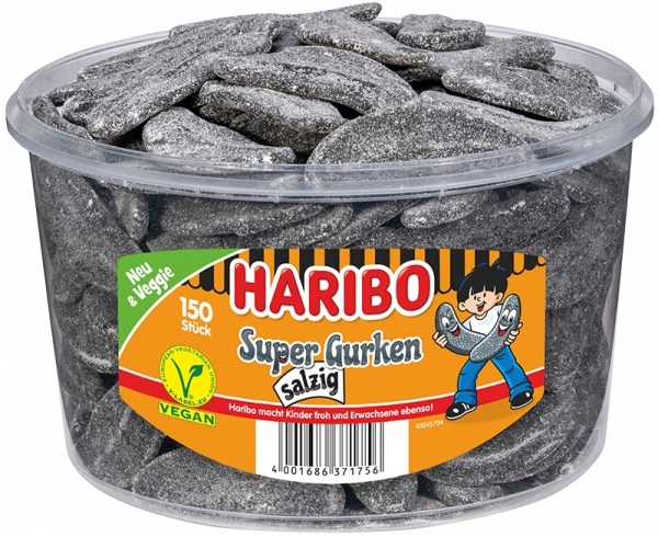 Haribo Super Gurken salzig 150 Stk.