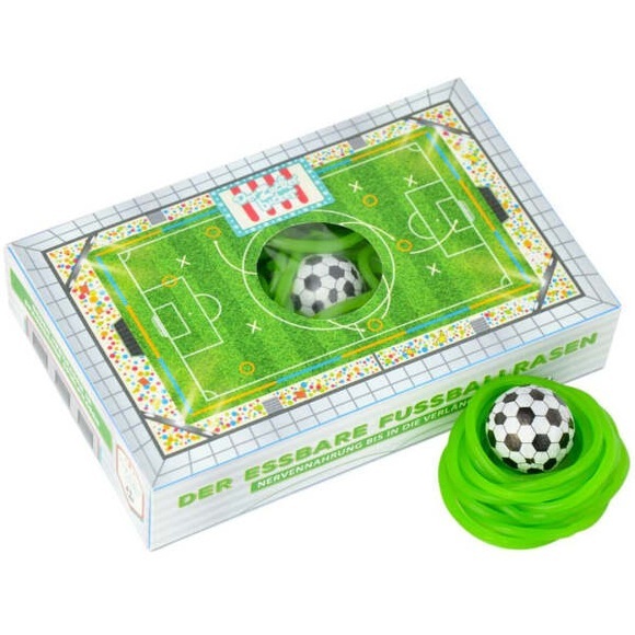 Essbarer Fussballrasen Box 75g