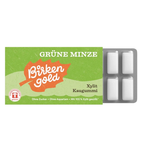 Kaugummi Grüne Minze Xylit 17g