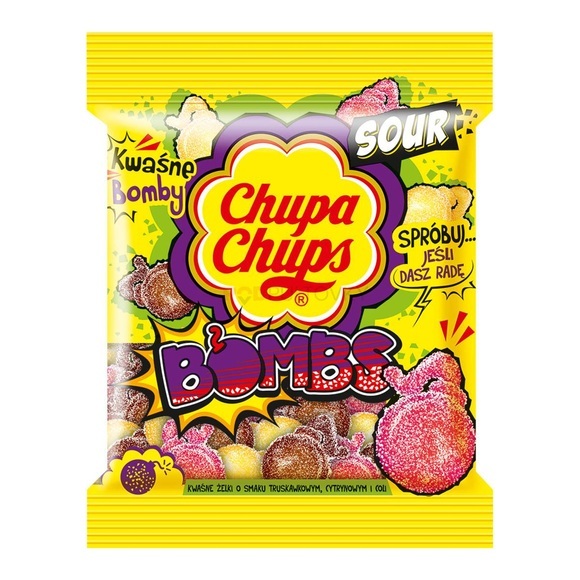 Chupa Chups Bombs Sour 90g