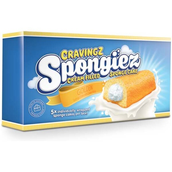 Cravingz Spongies Golden 5 x 40g