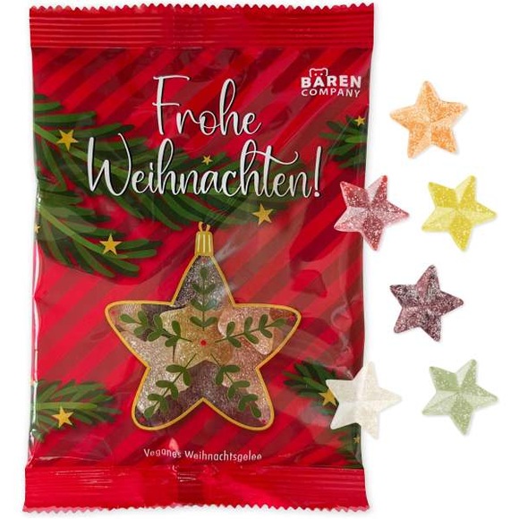 Veganes Weihnachtsgelee Fruchtgummi 100g