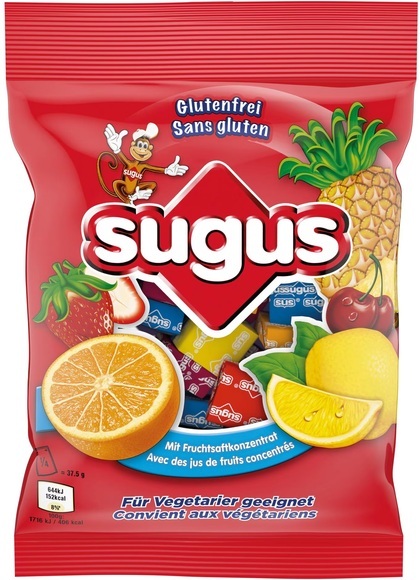 Sugus Kaubonbon Gluten Frei 150 g