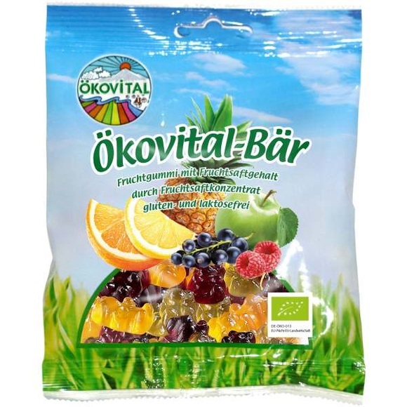 Ökovital Gummibärchen ohne Gelatine (100 g)