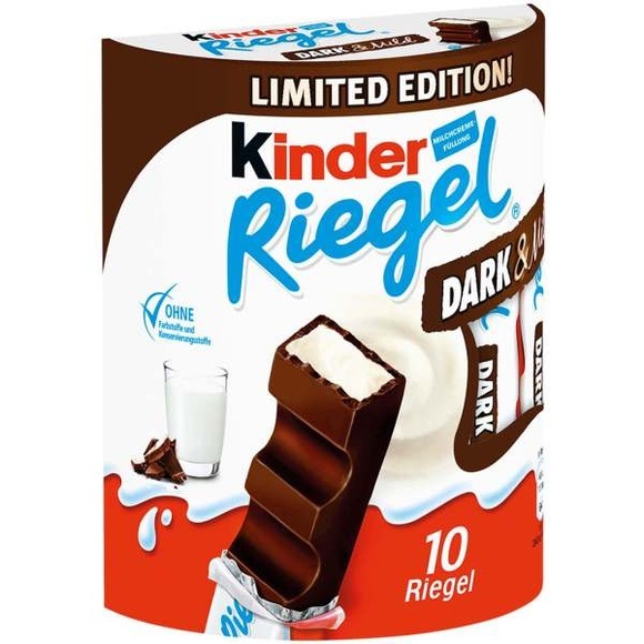 kinder Riegel Dark & Mild 10er Limited Edition