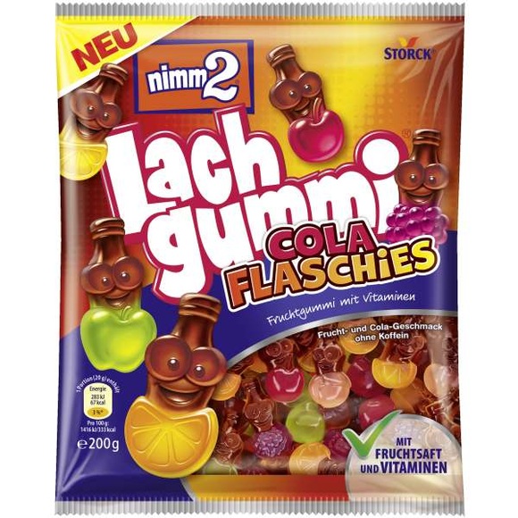 nimm2 Lachgummi Cola Flaschies 200g
