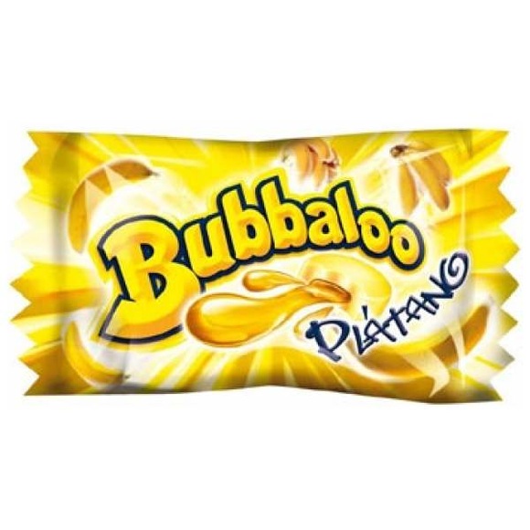 Bubbaloo Gum Platano 5.1g