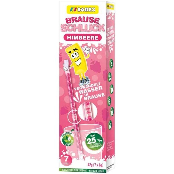 Sadex Brause Schluck Himbeere 7er