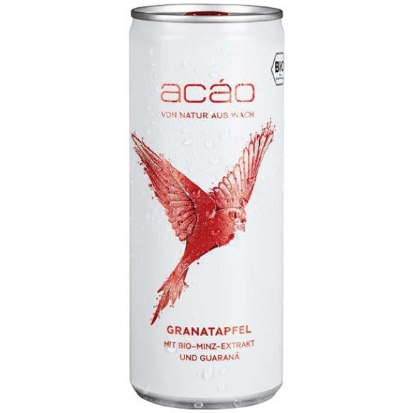 acáo Granatapfel-Minze Früchte Energy-Drink 250ml