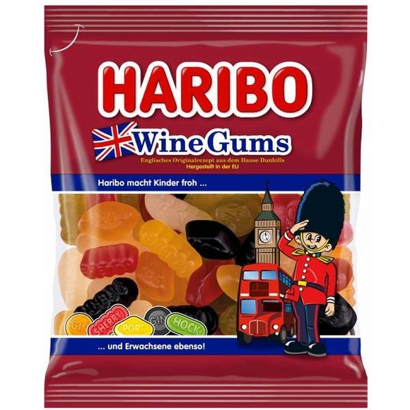 Haribo Wine Gums 175g