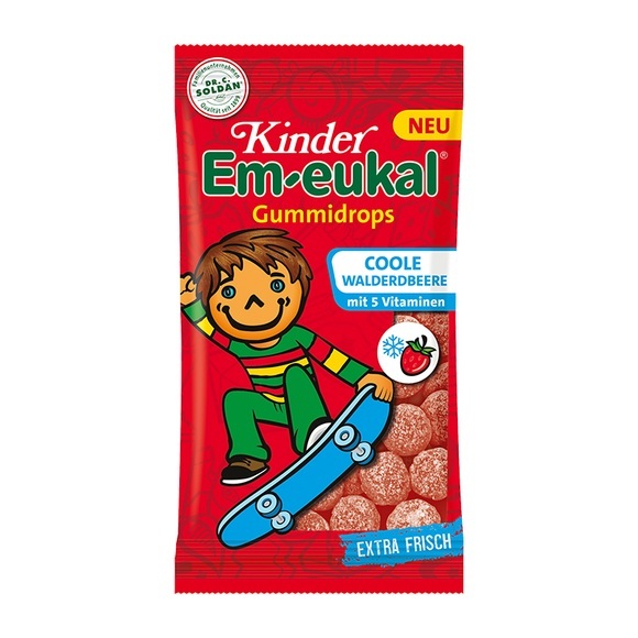 Em-eukal Kids Gumdrops Walderdbeere-Honig (75 g)