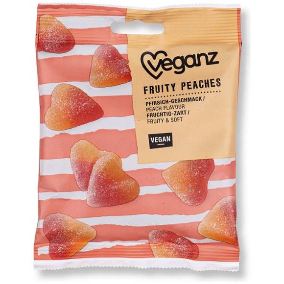 Veganz Fruchtgummi Fruity Peaches 100g