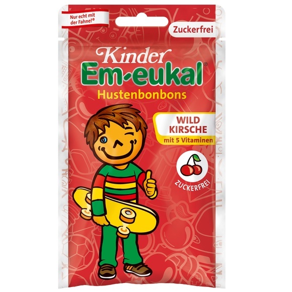 Em-eukal Kids Wildkirsche zuckerfrei (75 g)