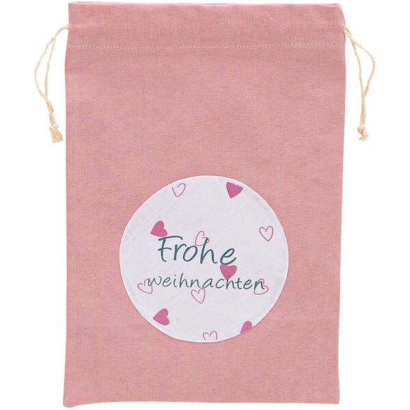 Geschenkbeutel Frohe Weihnachten