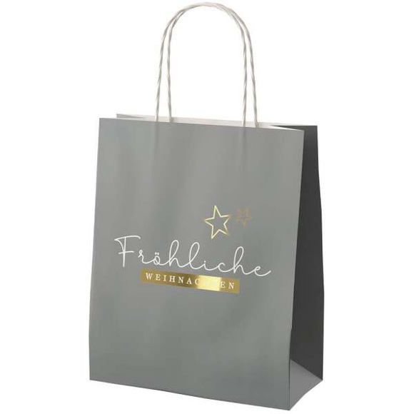 Geschenktasche Frohe Weihnachten Stern