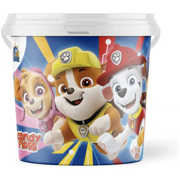 Zuckerwatte Paw Patrol Eimer 50g