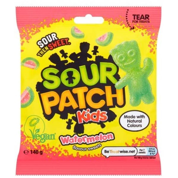 Sour Patch Kids Watermelon 140g