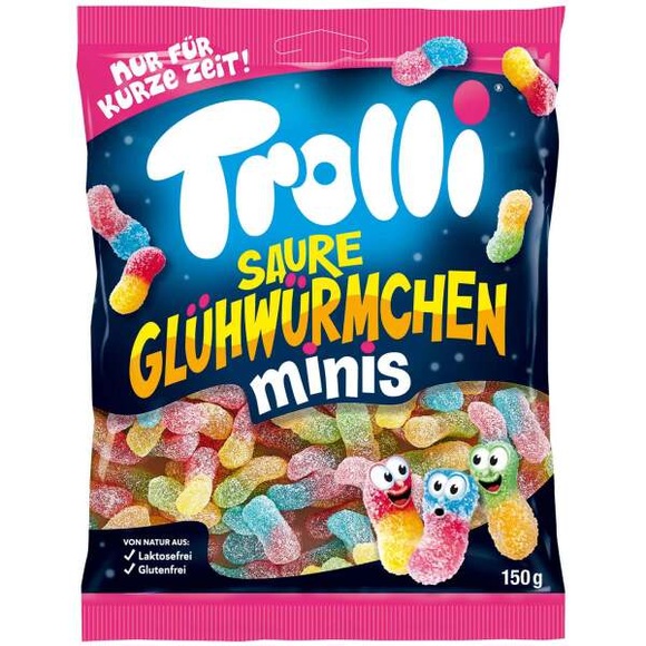 Trolli Saure Glühwürmchen Minis 150g