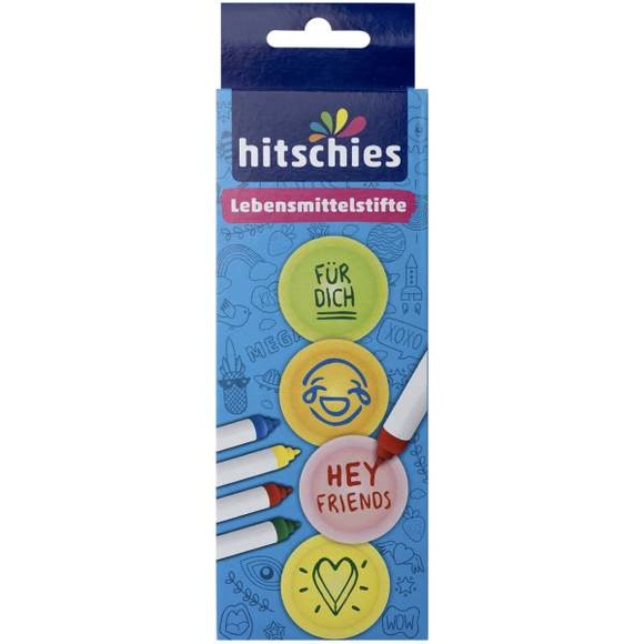 hitschies Lebensmittelstifte 4er Set