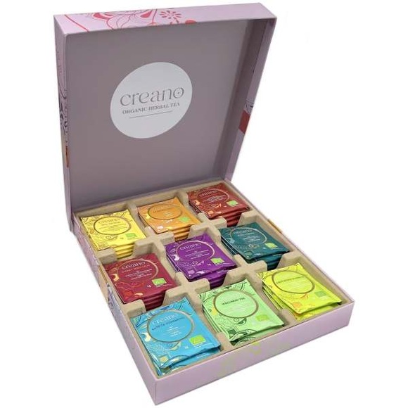Creano Bio-Kräuter Tee Geschenkbox (45 Stk)
