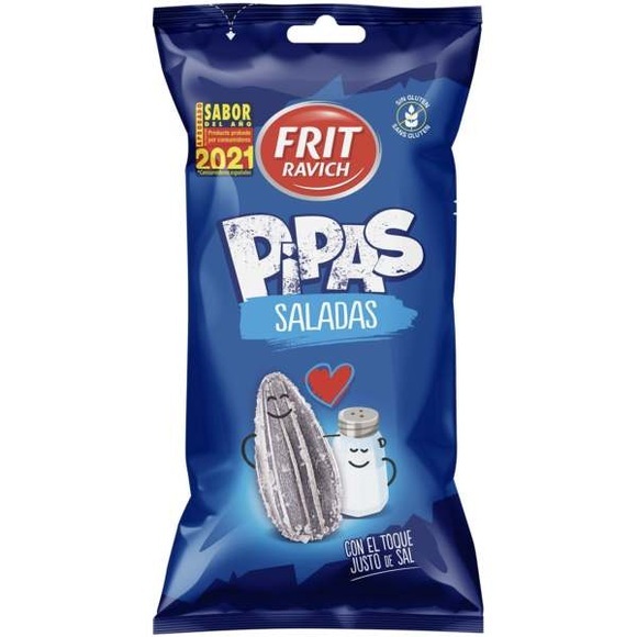 Frit Ravich Pipas Sonnenblumenkerne geröstet 130g