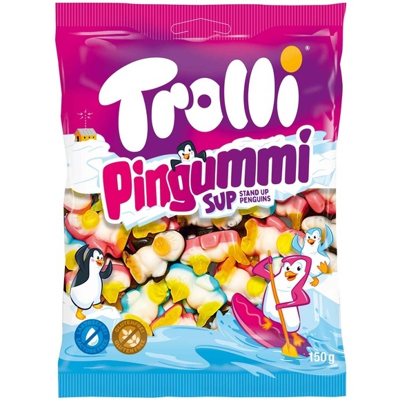 Trolli Pingummi 175g Pinguine