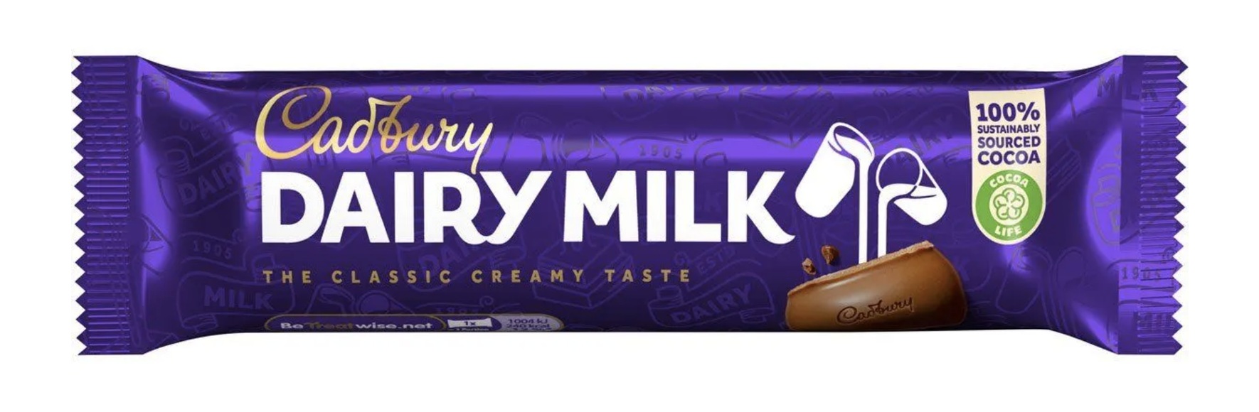Wine & Gourmet - Cadbury Dairy Milk Chocolate - 45 g