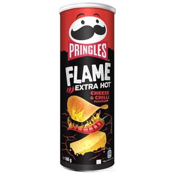Pringles Flame Extra Hot Chesse & Chilli 160g