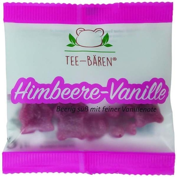 Tee-Bären Himbeere Vanille Minibeutel 18g