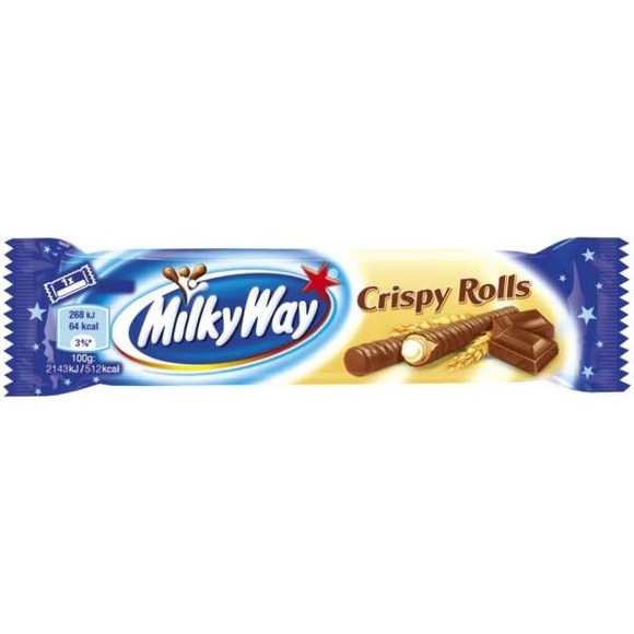 Milky Way Crispy Rolls 22.5g