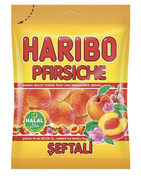 Haribo Halal Pfirsiche 100g