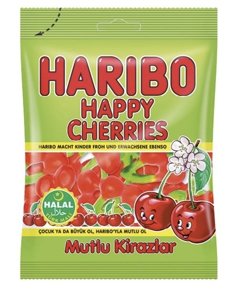 Haribo Halal Happy Cherries 100g