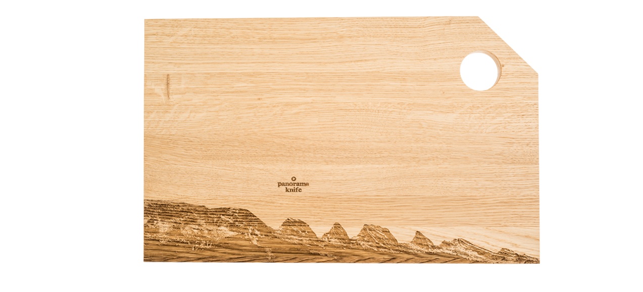 Churfirsten, Holz-Schneidebrett, Classic, XL