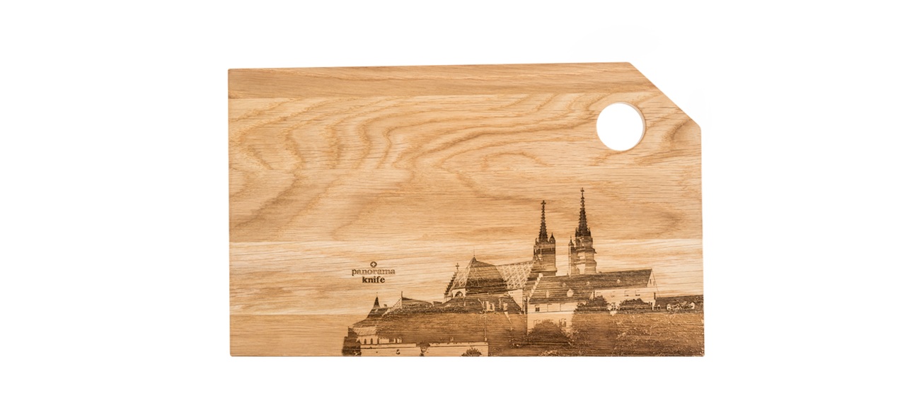 Basel City, Holz-Schneidebrett, Classic