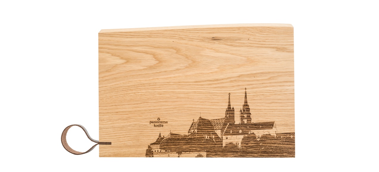 Basel City, Holz-Schneidebrett, Rustikal