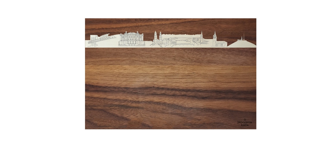 Zürich City, Holz-Schneidebrett