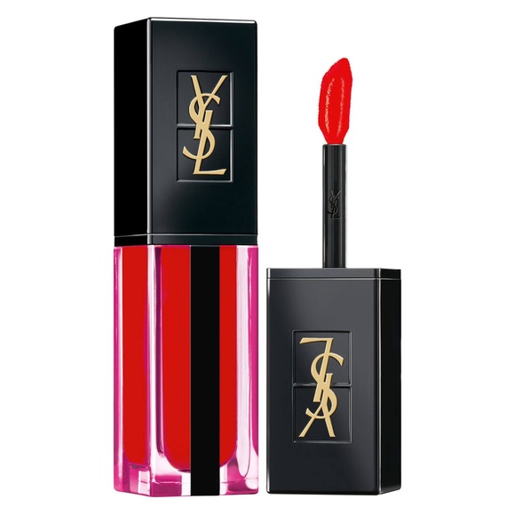 Yves Saint Laurent Nr. 618 - Wet Vermilion Vernis à Lèvres Water Stain Lip Gloss 6ml