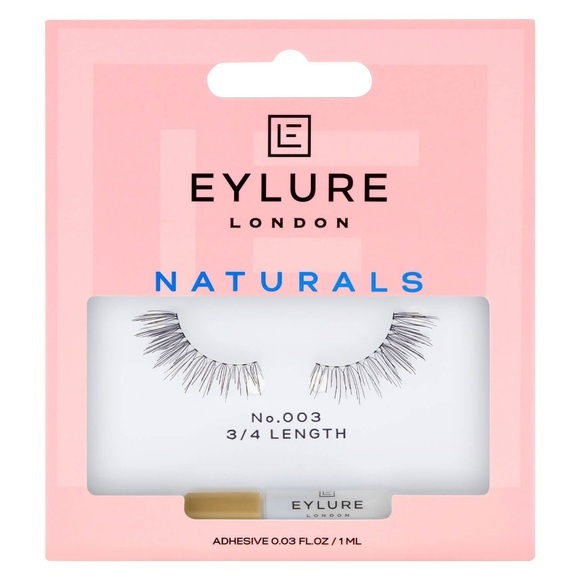 Eylure Accents 3/4 Lashes - No. 003-Black