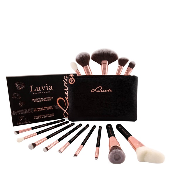 Luvia Essential Brushes - Black Diamond Pinselset