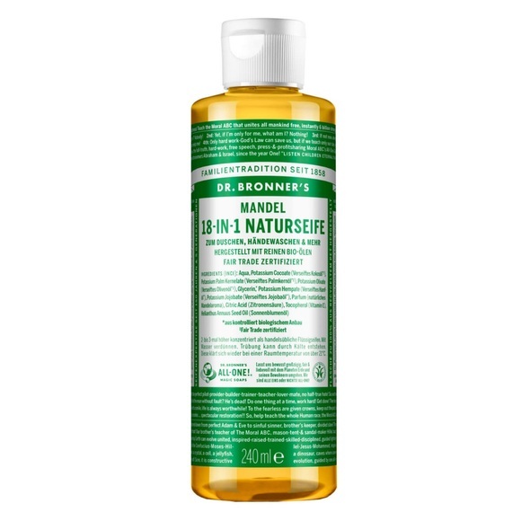 Dr. Bronner's Flüssigseife Dr. Bronner's Flüssigseife Almond Flüssigseife 240.0 milliliter