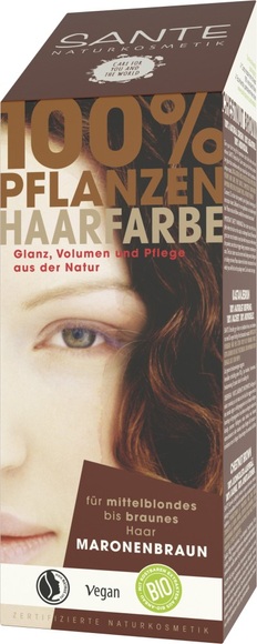 Sante Maronenbraun Pulver Haarfarbe 100g