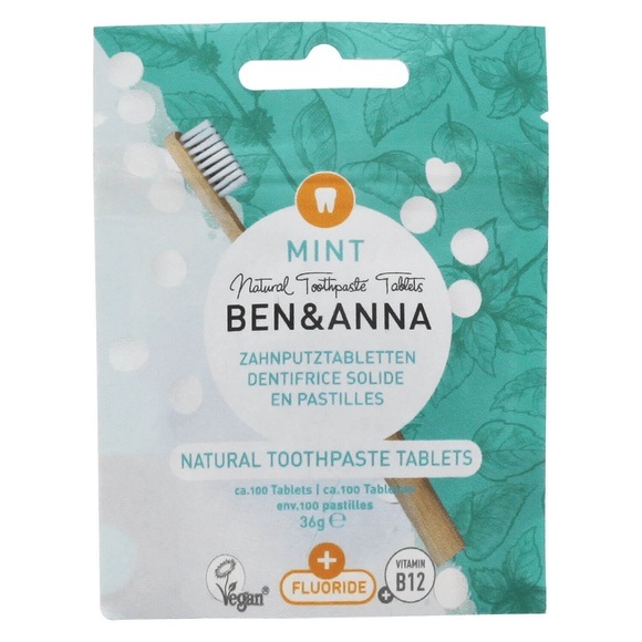 BEN&ANNA - Toothpaste Tablets Fluorid