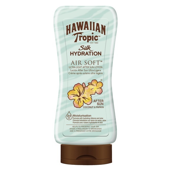 Hawaiian Tropic Silk Hydration After Sun Hydrating Lotion and Soothing Aloe Gel 180ml