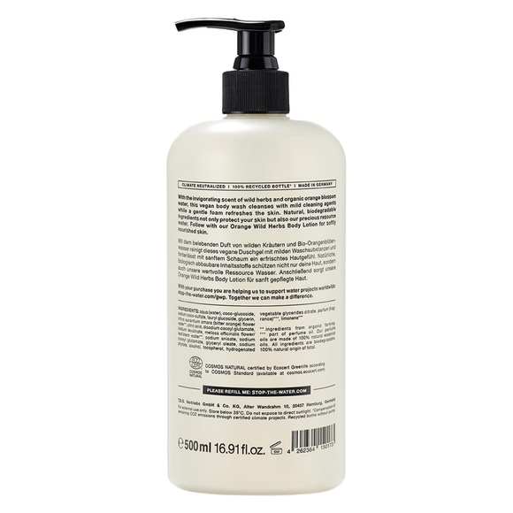 STOP THE WATER WHILE USING ME! STOP THE WATER WHILE USING ME! Orange Wild Herbs Shower Gel duschgel 500.0 ml