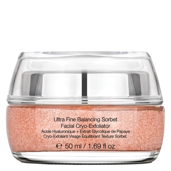 Symbiosis London - Ultra Fine Balancing Sorbet Gesichtspeeling, Hyaluronic Acid Papaya Glycolic Extract
