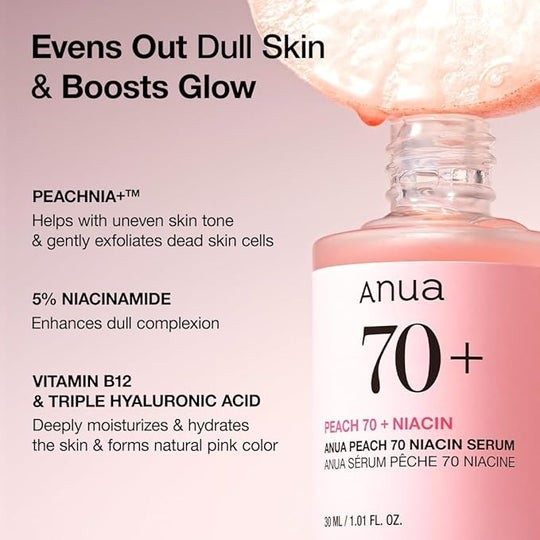 Peach 70 Niacin Serum Unisex 30ml