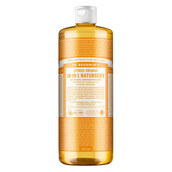 Dr. Bronner's Flüssigseife Dr. Bronner's Flüssigseife Citrus Orange Flüssigseife 945.0 milliliter